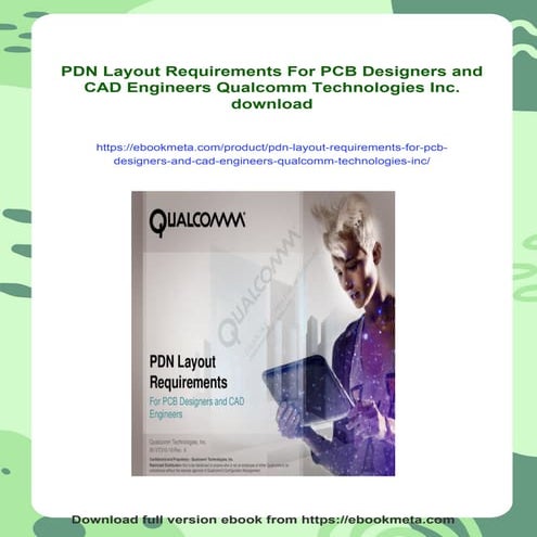 PDN Layout Requirements For PCB Designers and CAD Engineers Qualcomm Technolo...