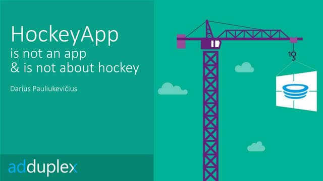 HockeyApp is not an app