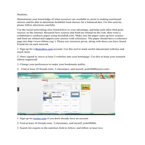 541 social net activity