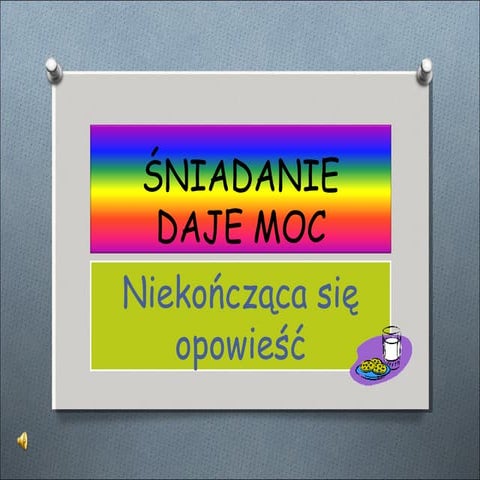 Śniadanie Daje Moc | PPT