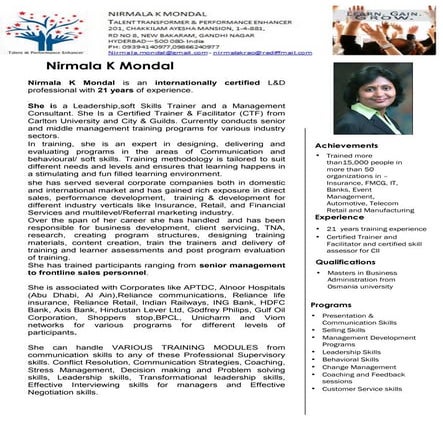 Nirmala Mondal profile1