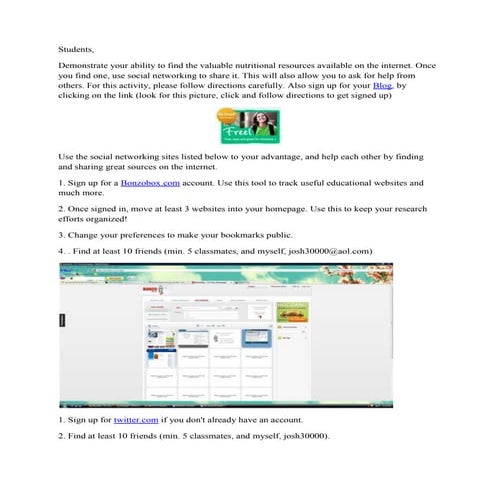 542 social net activity