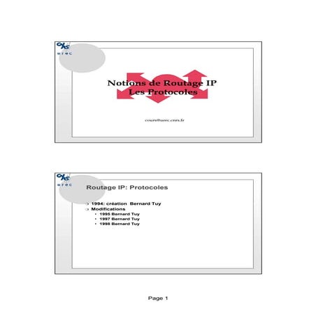 notions de routage IP