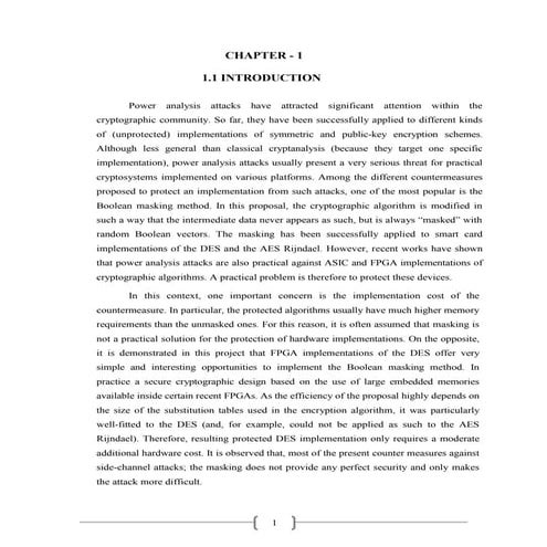 Power Analysis Attacks | PDF