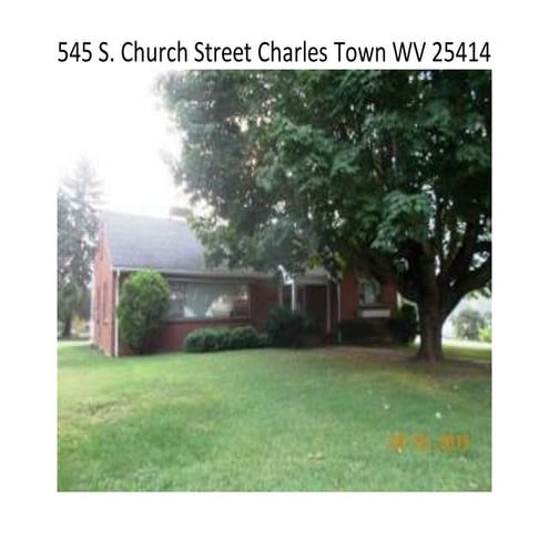 545 S. Church Street Charles Town WV 25414 | DOCX