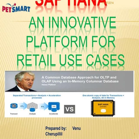 HANA - An Innovative Platform for Retail Use Cases