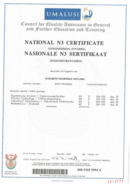 Matric Results | PDF