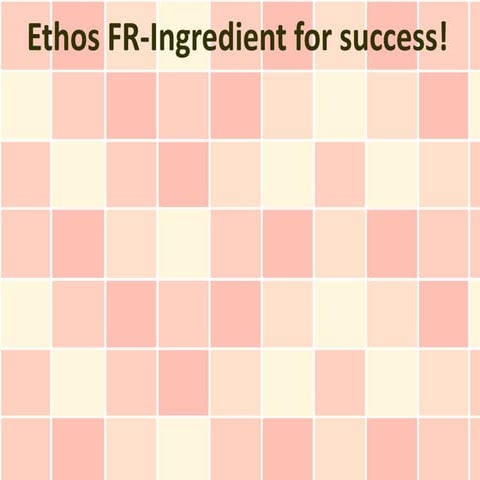 Ethos FR-Ingredient for success!
