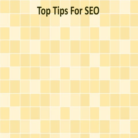 Top Tips For SEO
