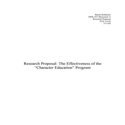 research proposal 2