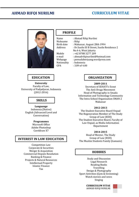 CV
