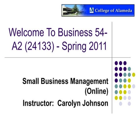 54 online s11 pre class orientation