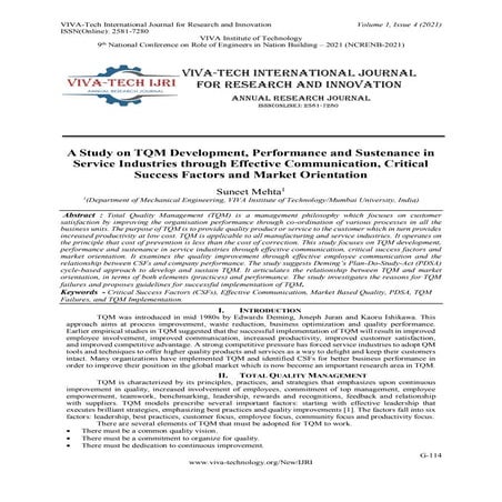 SGVU-Approved-Project-Report-Assessing TQM Effects on Air India's ...