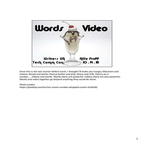 VideoWords_TechCommCon_2016-10-14