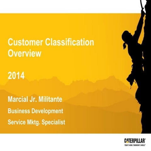 Customer Classification and customer profile