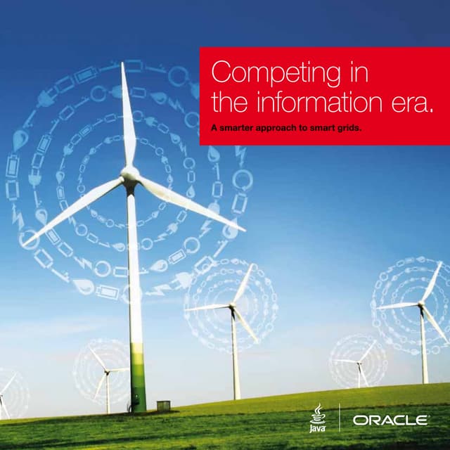 Competing In The Information Era: A Smarter Approach to Smart Grids