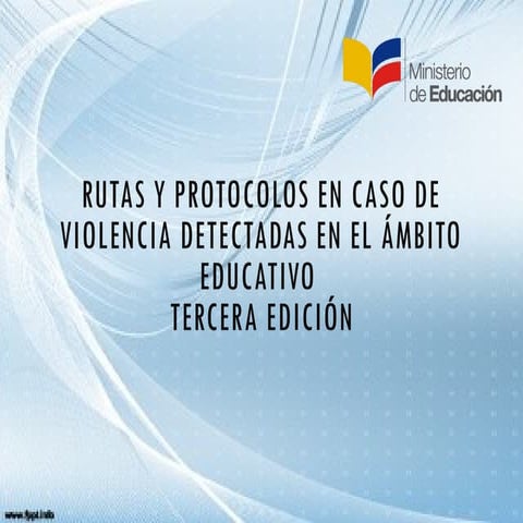 Rutas y Protocolos para Atender Casos de Violencia en el Sistema ...