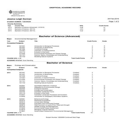 McDaniel.SacState.Transcripts | PDF