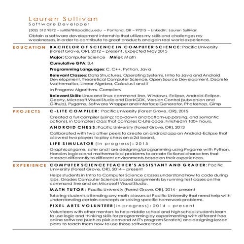 Nicholas Coad Resume | PDF