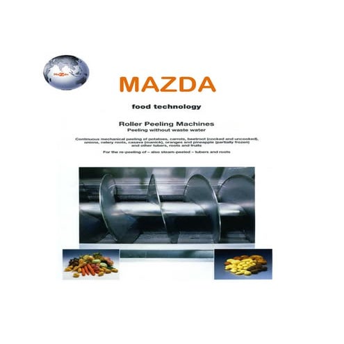 PEELING PLANTS FROM MAZDA