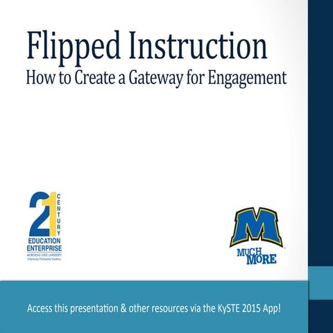 KySTE 2015 Flipped Instruction PD