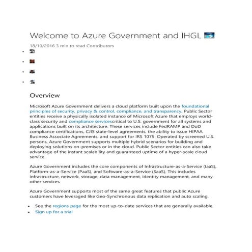 Welcome to Azure Government_IHGL