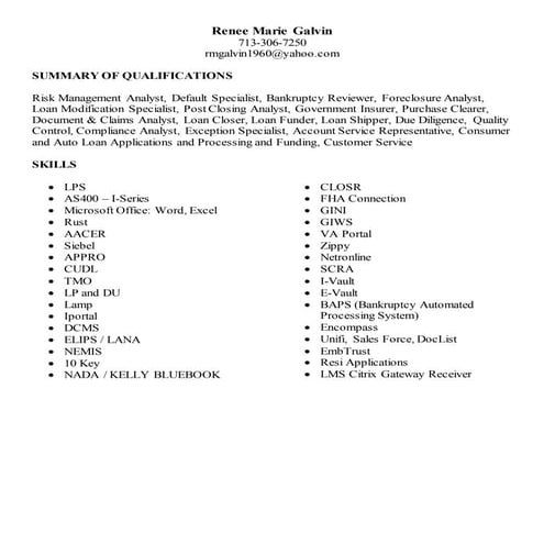 Renee.Galvin Updated Resume 01.2016