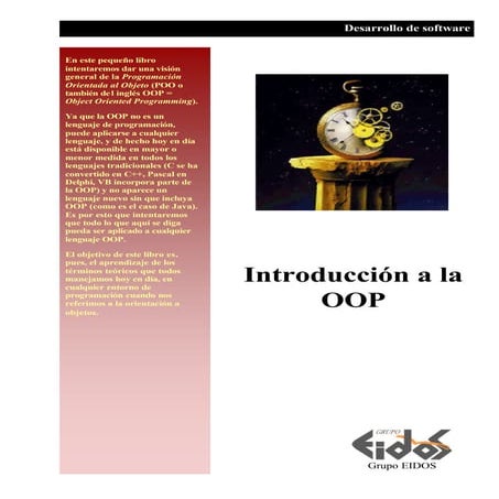 Introduccion a la Programacion Orientada a Objetos