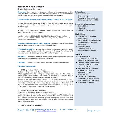 Yasser Abd Rab El-Rasol