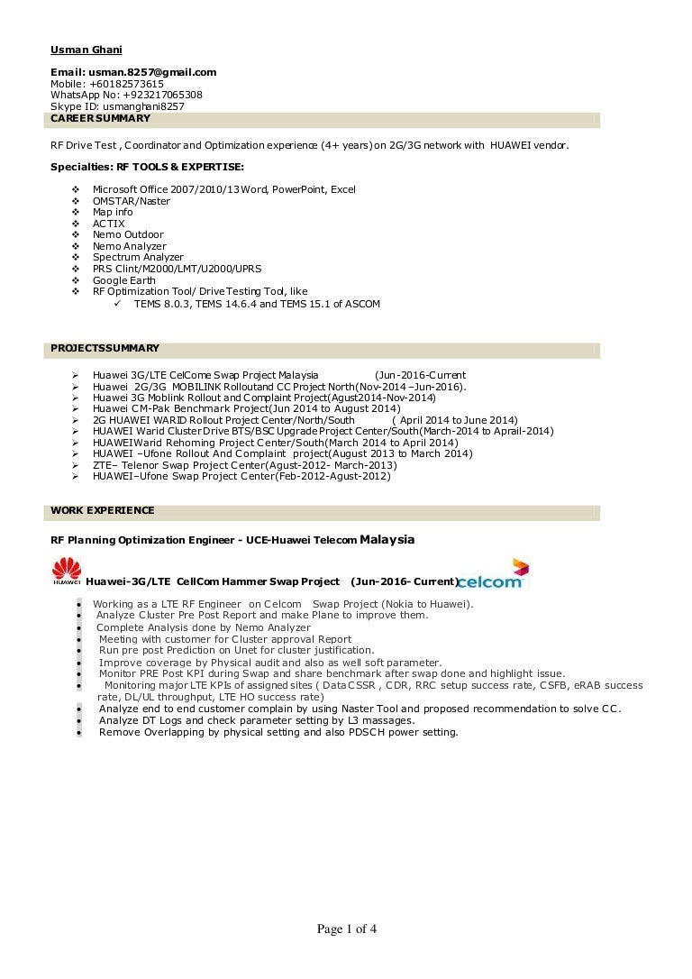 usman ghani resume lte 55bb6c75 e790 4057 8f03 c359dc2bfe06 170115110932 thumbnail 4 usman ghani resume lte lte tester sample resume - Huawei Certified Network Engineer Sample Resume usman ghani resume lte 55bb6c75 e790 4057 8f03 c359dc2bfe06 170115110932 thumbnail 4 usman ghani resume lte lte tester sample resume - Huawei Certified Network Engineer Sample Resume