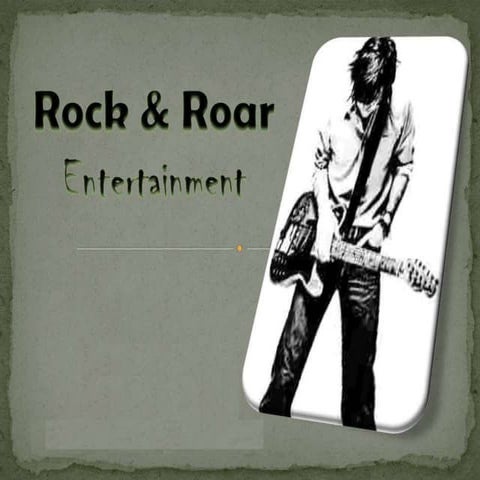 Rock & Roar Presentation | PPSX
