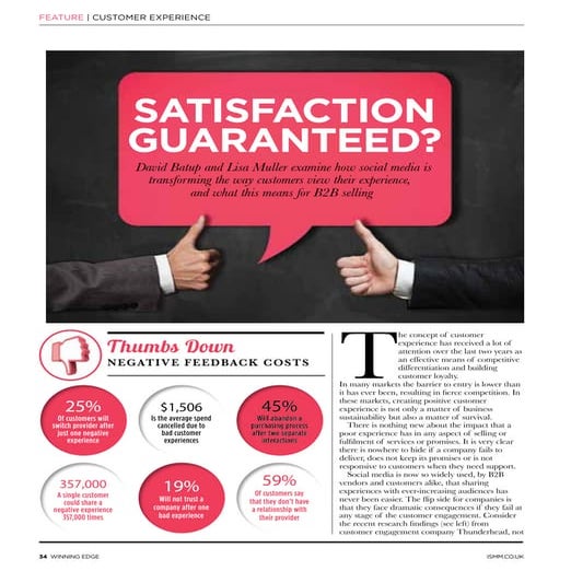 Customer Satisfaction Guaranteed | PDF