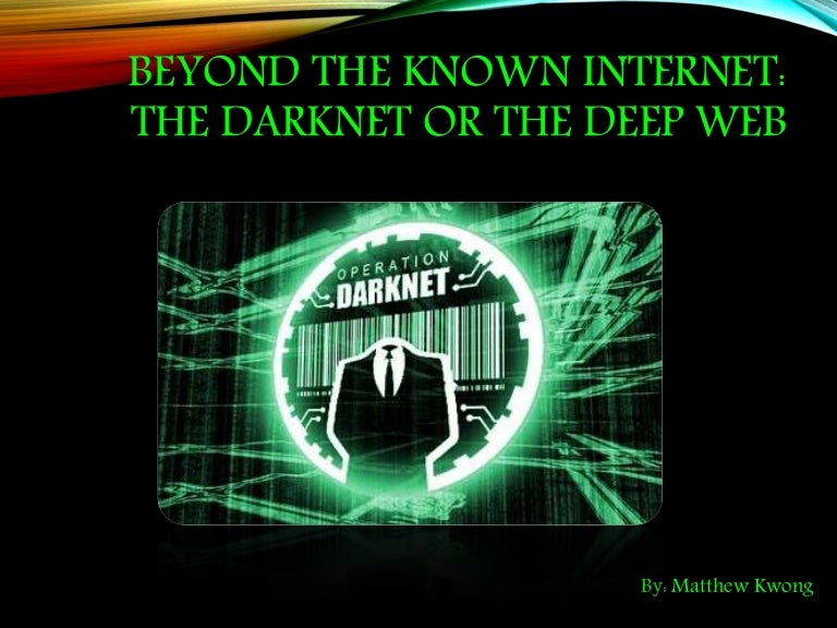 Accessing Darknet Market