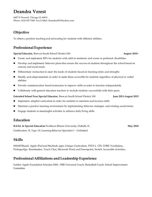 Elizabeth Minno Resume - Copy | PDF