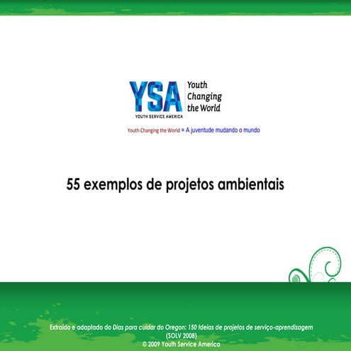 Guia Prático para Criação de Projetos Ambientais Sustentáveis e ...