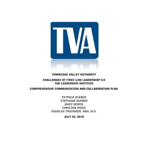 TVA-ProposalPlan | PDF