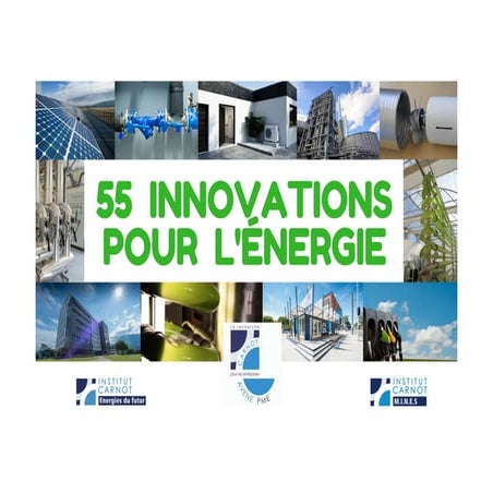 55 innovations pour l'énergie