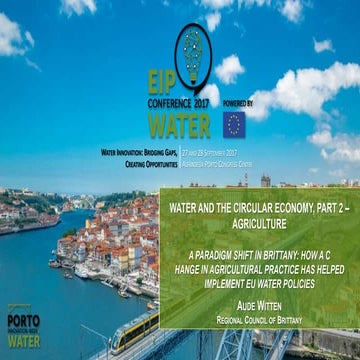 The Blue Gold Program | PDF