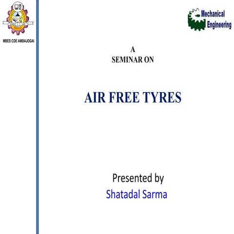 Air Free Tires or Air Less Tires