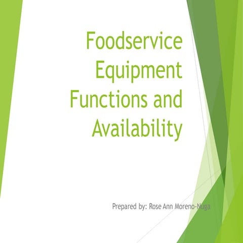 Foodservice Equipment, Functions, and availability.pdf