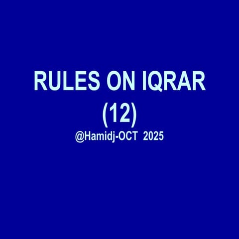 Rules on Iqrar (Confession in Islamic Law of Evidence).pdf