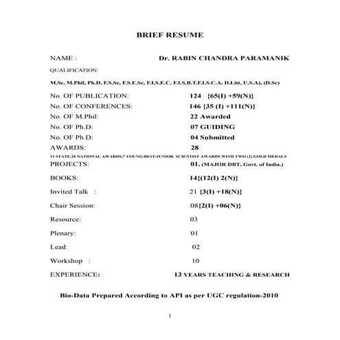 LATEST UPDATED RESUME 080512