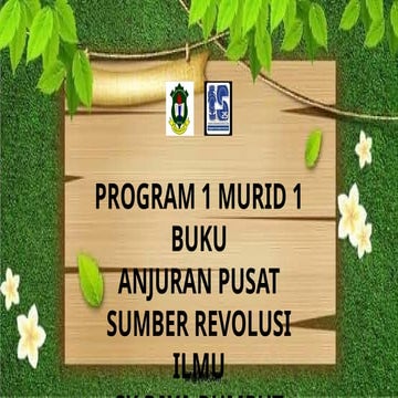 Perpustakaan program 1 murid 1 buku anjuran skpr | PPTX