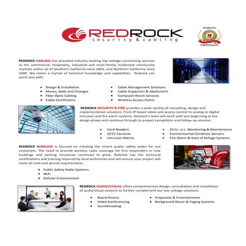 Telecommunications Engineering Service Flyer | PDF