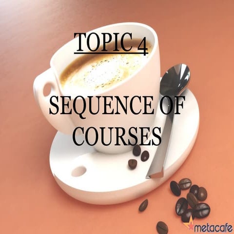 sequence of courses