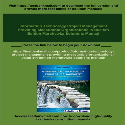 Information Technology Project Management Providing Measurable Organizational...