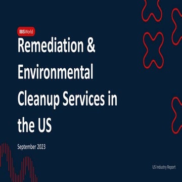 56291 Remediation  Environmental Cleanup Services in the US Industry Report.pptx
