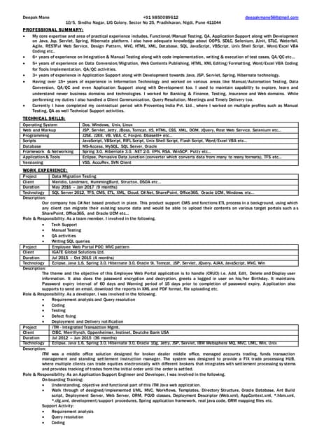 Resume