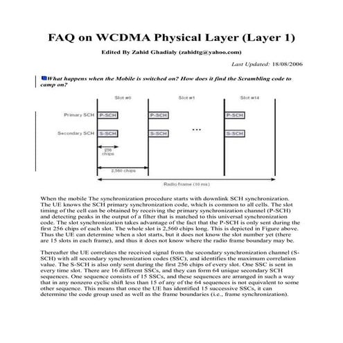 Mobile Comm. - 3G Questions 2