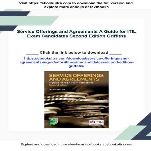 Service Offerings and Agreements A Guide for ITIL Exam Candidates Second Edit...